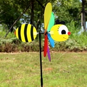 Garden Pinwheels Garden Windmills 3D Lovely Insect Windmill Whirligigs Wind Spinners for Outdoor Yard Garden Patio Decorations