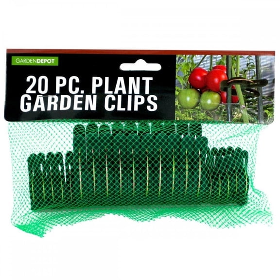 Bulk Buys HW847-12 Garden Plant Clips - 12 Piece