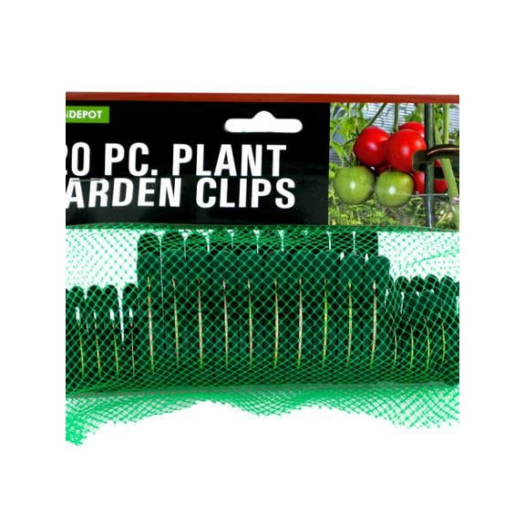 Bulk Buys HW847-12 Garden Plant Clips - 12 Piece