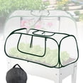 thumbnail image 1 of Garden Plant Covers, Garden Covers with Roll-up Zipper Door, Raised Garden Bed Cover, Garden Row Plants Cover Accelerator, Greenhouse Cover for Protecting Seedlings Fruits Vegetable Rows, 1 of 9