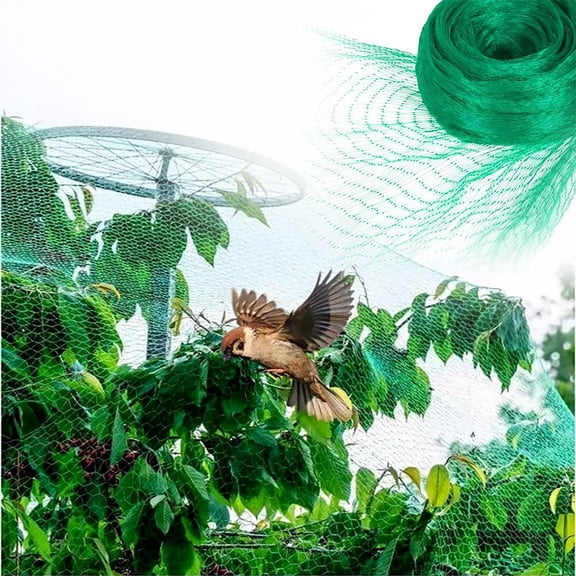 Garden Plant Fruit Protect Net and Garden Mesh Netting for Birds, Deer, Squirrels, Plants, Fruits Tree - Reusable Protective Mesh Netting