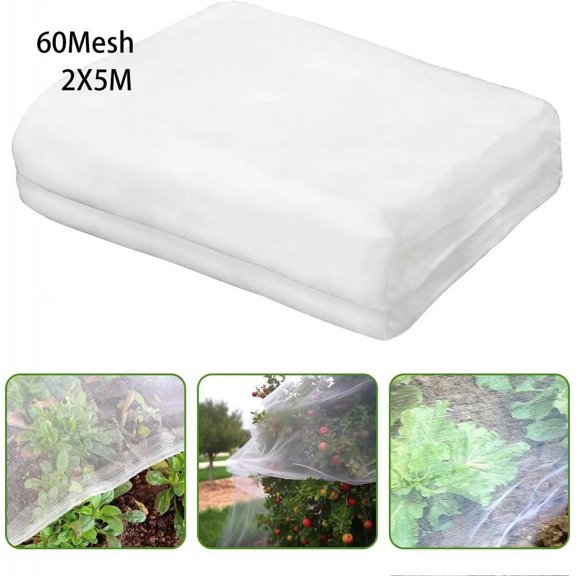Garden Plant Insect Protection Net Vegetable Flower Fruit Woven Mesh Greenhouse Pest Control Protective Net Plant Anti-Bird Net