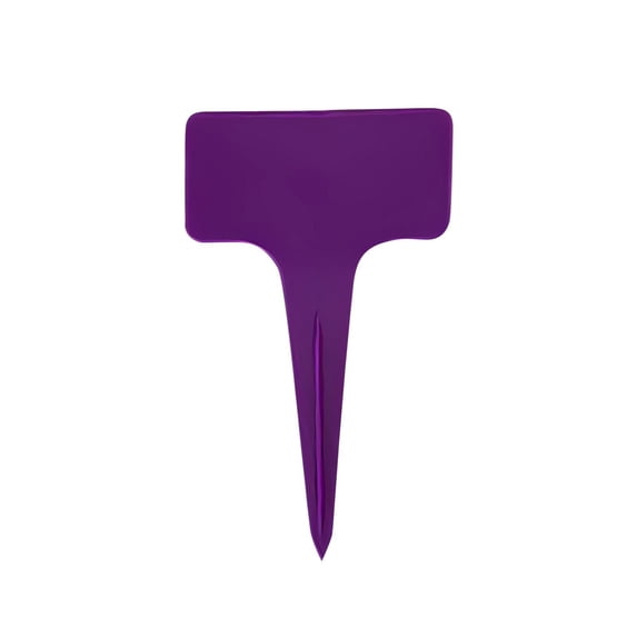 Garden Plant Markers Purple 100 Set, Indoor Outdoor Plant Stakes Waterproof, Gardening Stakes Plant Name Tags