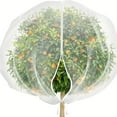 thumbnail image 1 of Garden Plant Net Pest Barrier to Prevent Cicadas Bird Squirrel Deer - Fruit Tree Netting Zipper & Drawstring - Bug Protection for Blueberry Tomato with Fine Mesh Insect Cover, 1 of 6