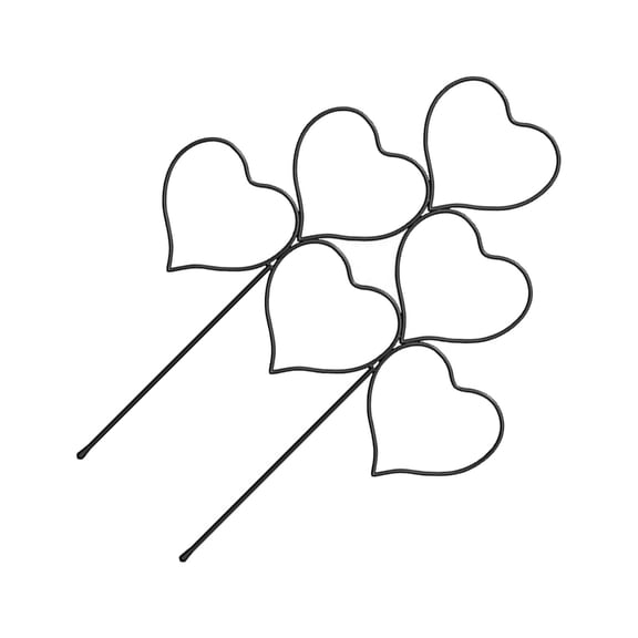 Garden Plant Stakes Metal Climbing Plant Trellis for Flowers, Vegetable, Tomato, Peony, Roses,