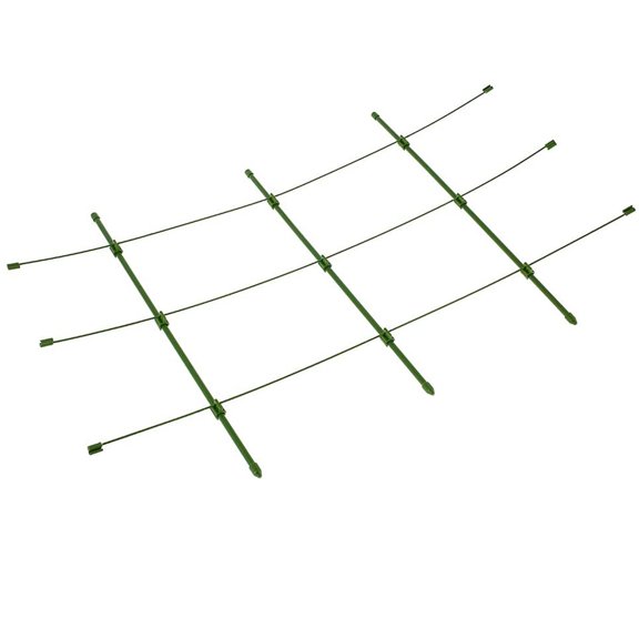 Garden Plant Support Cage Heavy Duty Metal Pile Support Rings for Tomatoes Vegetables Flowers and Climbing Vines Adjustable Indoor and Outdoor Trellis Frame