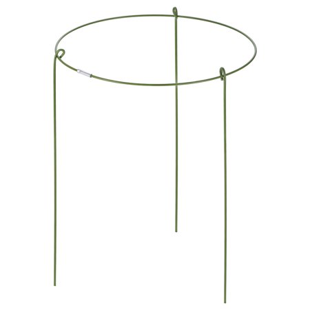 Garden Plant Support Rings for Potted Plant 7.8 Inch Wide x 11 Inch High, 6 Pack