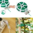 thumbnail image 1 of Garden Plant Support Ties 30m | Reusable Soft PVC Coated Wire | Built-In Cutter | Heavy Duty Outdoor/Indoor Vine, Flower, Tomato, Shrub & Cable Organizer | Flexible Green Bind for Climbing Plants, 1 of 6