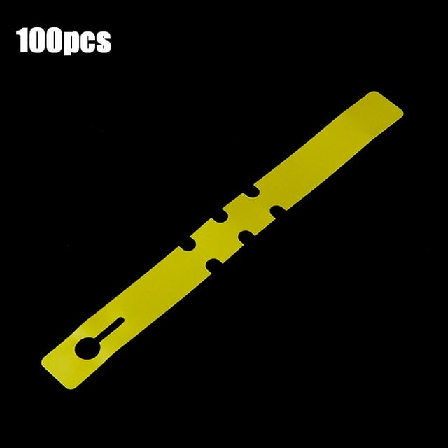 Garden Plant Tree Tags Labels Hanging Name Nursery Waterproof Marker Tool yellow