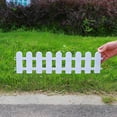 thumbnail image 1 of Garden Plastic Fence, Mini Garden Decorative Fence Panels, Pickets Indoor Outdoor Protective Guard Edging, White Indoor Border Grass Lawn Edge Fence, 1 of 1