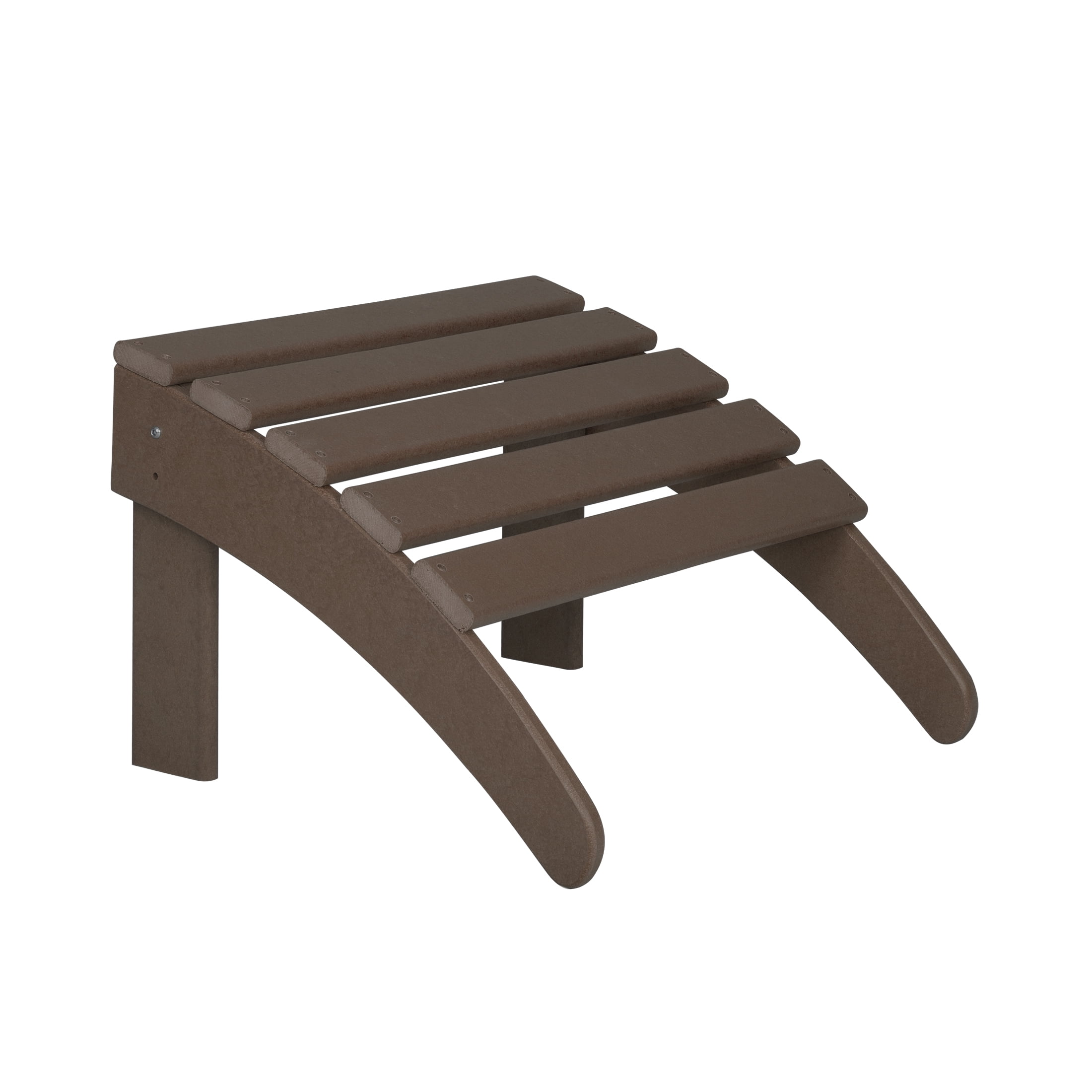 Garden Plastic Outdoor Adirondack Footrest Ottoman Pacific Blue Walmart