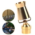 thumbnail image 1 of Garden Pond Brass Water Fountain Nozzle Spray 2 Inch Internal Thread Head, 1 of 11