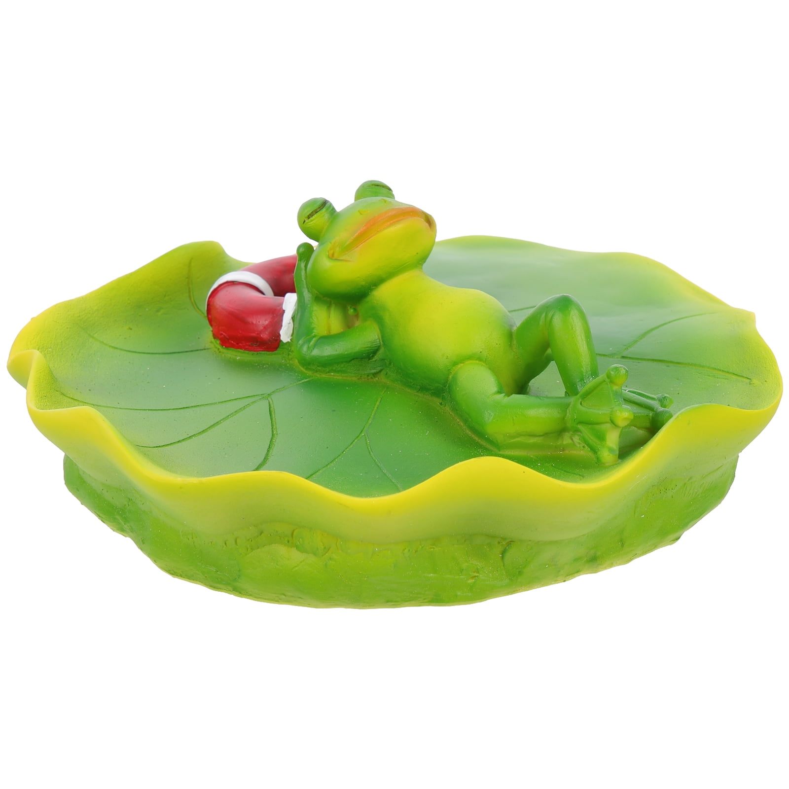 Garden Pond Decoration Animal Crafts Frog Statue Yard Figurine Outdoor Floating Resin Statues