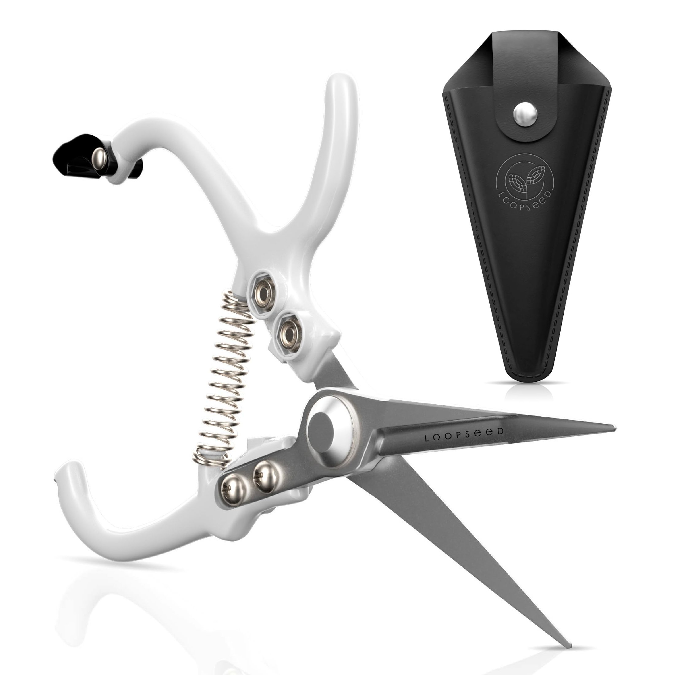 Garden Pro Pruning Shears with Leather Holster Set