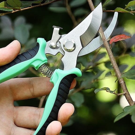 Garden Pruning Blades, Versatile Handheld Gardening Tools for Trimming and Edging, Rust-Resistant Sharp Blades for Effortless Lawn Care, Durable Garden Tools for Cleanup and Shaping(Green)