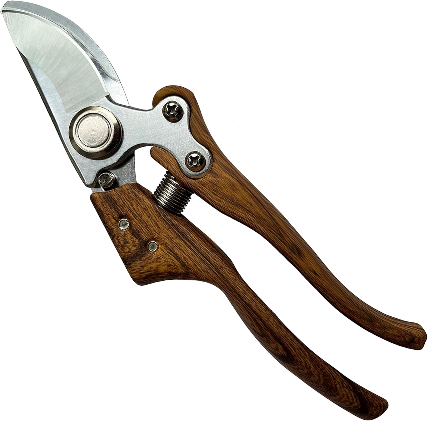 Garden Pruning Shears, Floral wire cutter, German Stainless Steel Blades, 1 inch Cut Capacity, Snips for flowers with Non-Slip Handle, Lightweight & Ergonomic Professional
