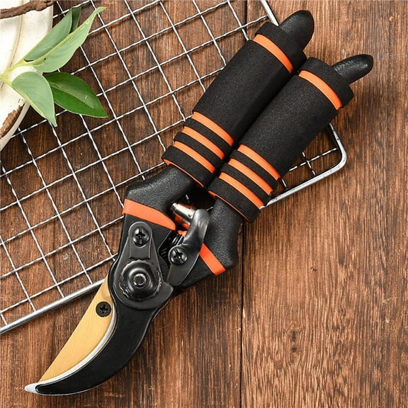 Garden Pruning Shears, Sharp Bypass Scissors for Tree Branch Trimming