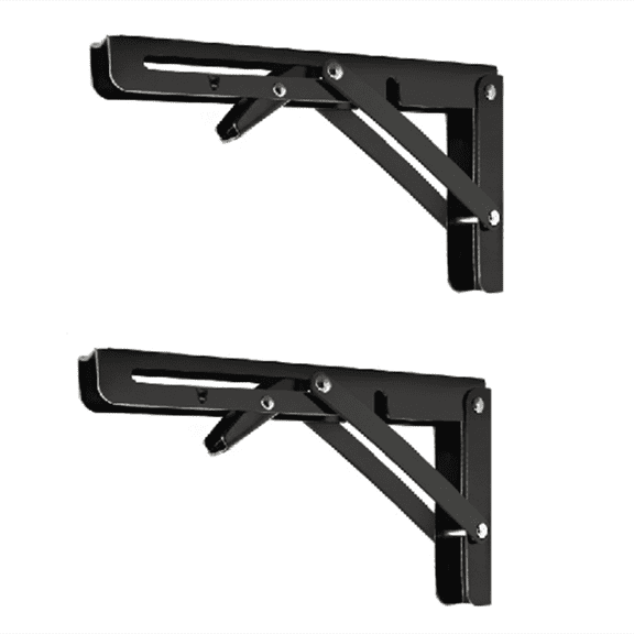 Garden Racks Folding Bracket 2pc Professional Shelving Triangle Support
