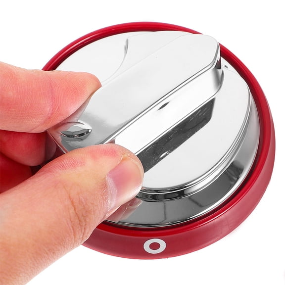 Universal Plastic Red Thermostat Knob for Oven Temperature Control Replacement Gas Stove Dial