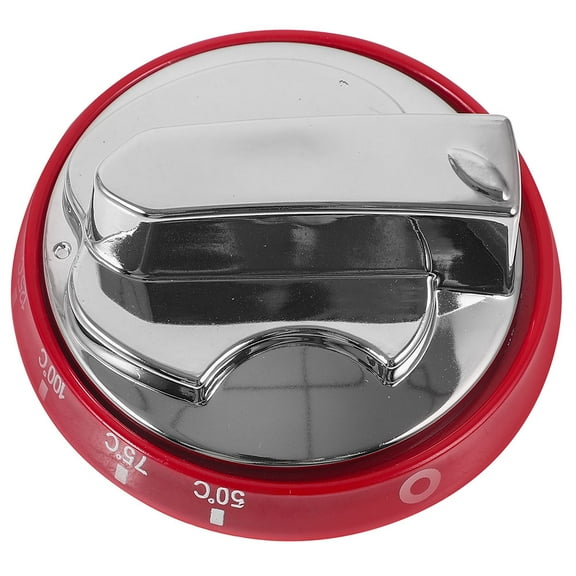 Universal Plastic Red Thermostat Knob for Oven Temperature Control Replacement Gas Stove Dial