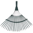 thumbnail image 1 of FONDOTIN Ergonomic Handle Garden Rake Stainless Steel Multi-Purpose for Home, 1 of 6