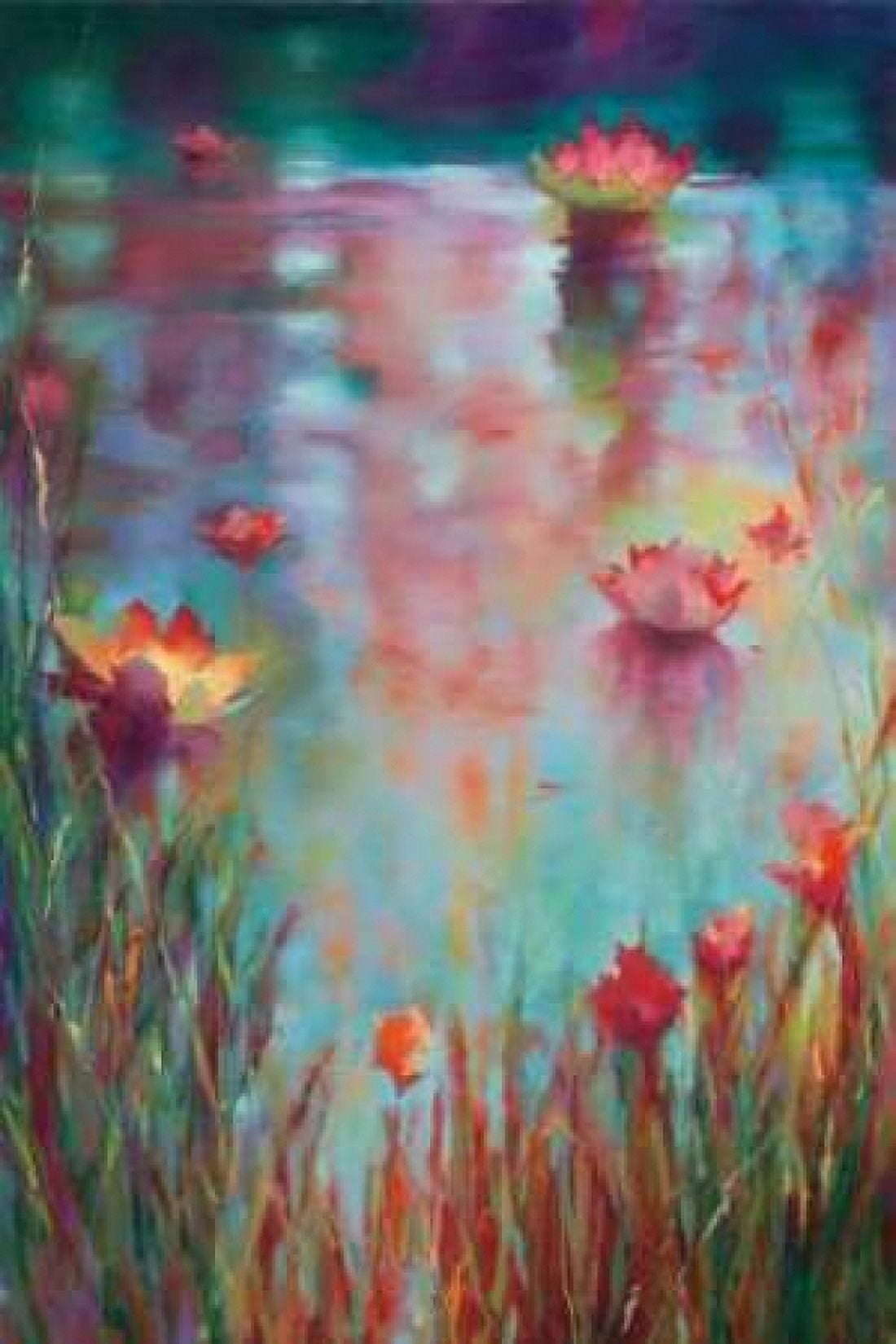 Garden Reeds Canvas Art - Donna Young (12 x 18)