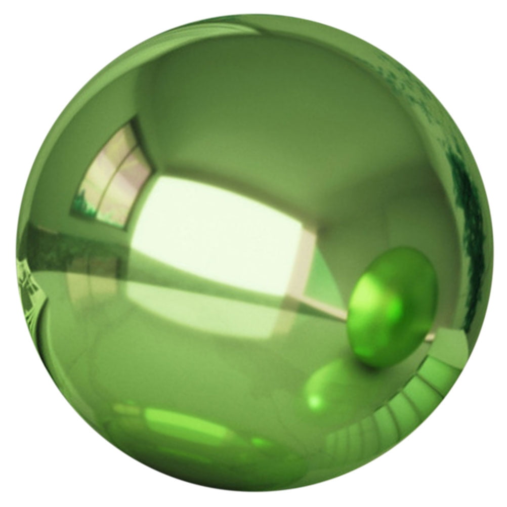 Garden Reflective Ball Green Decor Smooth Globe Bright Light Giant