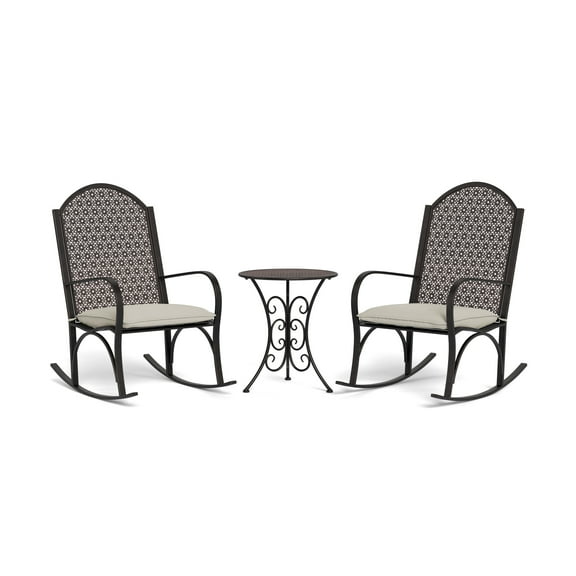 Garden Rocker 3Pc Rocker Set