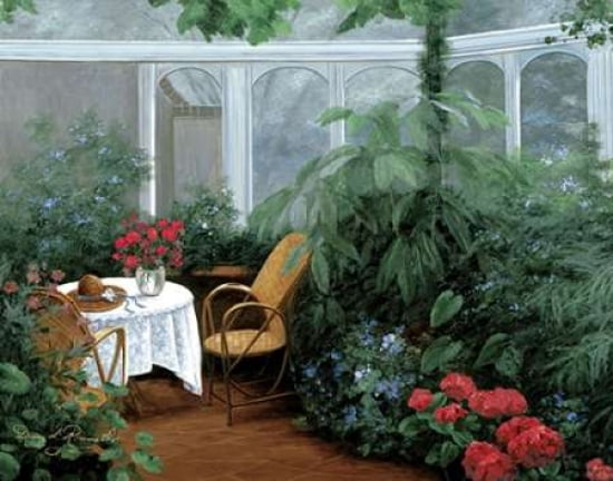 Garden Room Canvas Art - Diane Romanello (22 x 28)