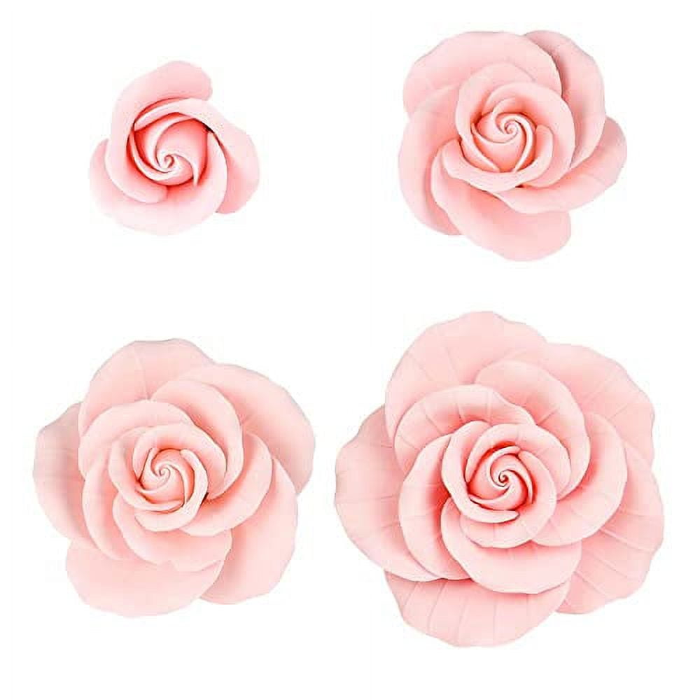 Garden Roses Gumpaste Flower Set Edible Flowers For Cake Decorating