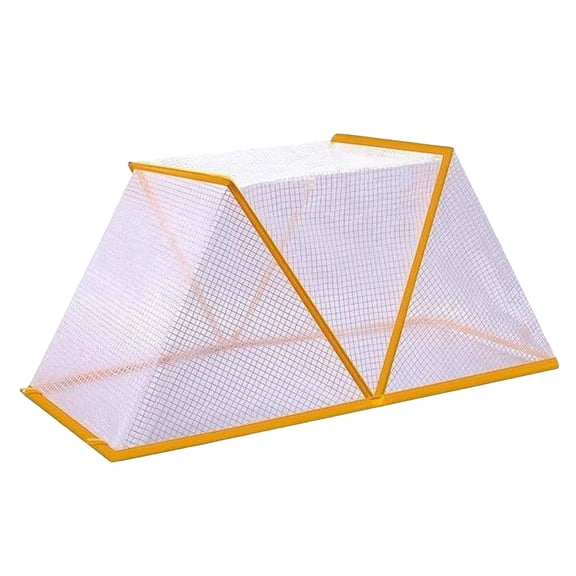 Garden Row Accelerator Cover, Foldable Raised Garden Beds Vegetable Rows Protector, Net Cage Guard Greenhouse Cover for Protecting Vegetable Fruit from Animals Frost