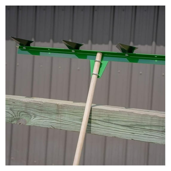 Garden Row Maker - Planting Furrow Tool for Vegetables, Transplants - Adjustable Spacing - Made in USA