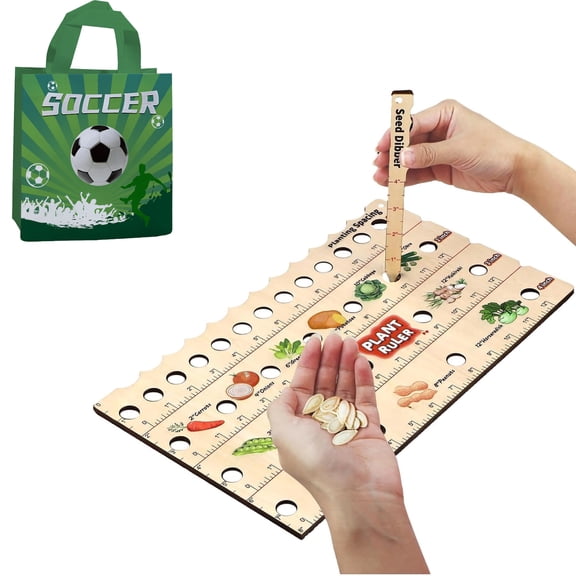 Garden Ruler for Planting Wood Plant Spacing Seeding Distance Ruler for Beginners Professionals Gardeners Farmers 1 Pc