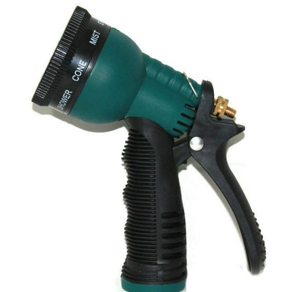 Garden SPRAY NOZZLE Back TRIGGER 7 Multi-patterns Color May Vary Multi-purpose Car Wash, Deep Splash Cleaning
