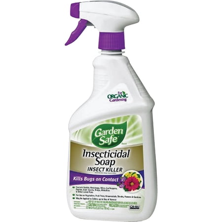 Garden Safe Insecticidal Soap Ready-to-Use Spray - Indoor and Outdoor Use - 32 oz.