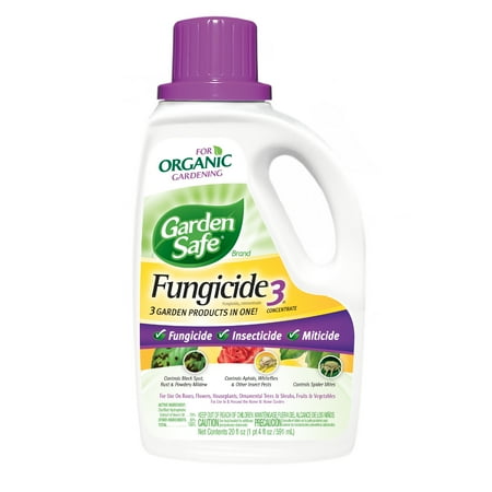 Garden Safe Brand Fungicide 3 Concentrate, 20-Fluid Ounce
