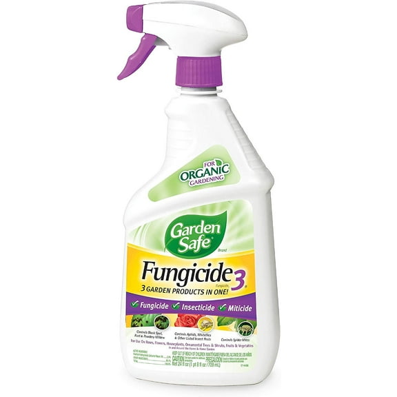 Garden Safe Brand Fungicide3, Ready-to-Use, 24-Ounce, 6-Pack