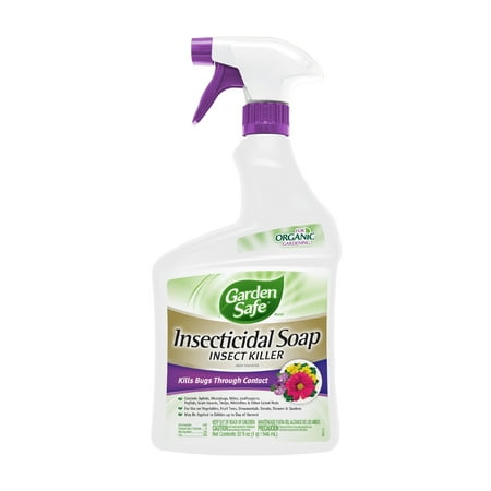 Garden Safe Insecticidal Soap Insect Killer Ready-to-Use, 24 oz