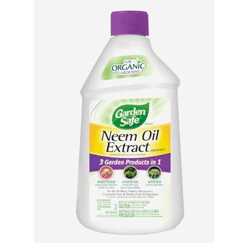 Garden Safe Neem Oil Extract Concentrate, For Organic Gardening
