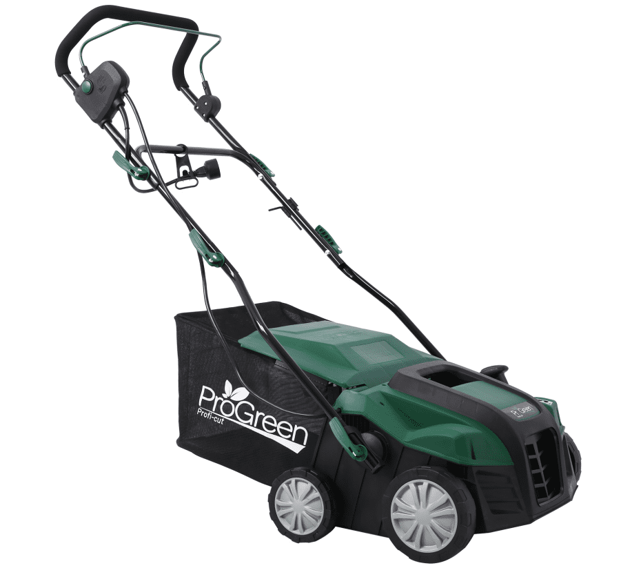Garden Scarifier 2-in-1 15A Electric Dethatcher 16INCH 58QT Bag