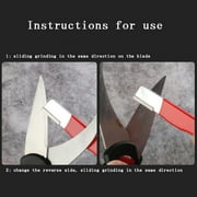 Yuanzi Garden Scissors Sharpener, Multifunctional Portable Tool, Efficient Blade Sharpening, sturdy Kitchen Knife Scissors, Easy-to-Use Pruning Shear Sharpener, Home Garden Kitchen Use