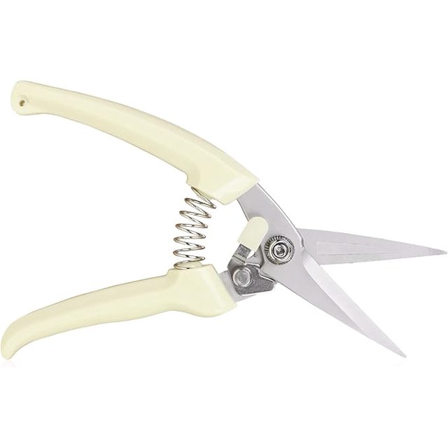 Garden Scissors for Plant, Tip Pruning Shears for Cutting Flowers