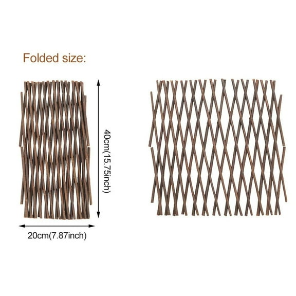 Garden Screening Expanding Trellis Artificial Leaf Privacy Fence Faux Plants Ivy Fence Artificial Faux Ivy Leaves Wooden Fence