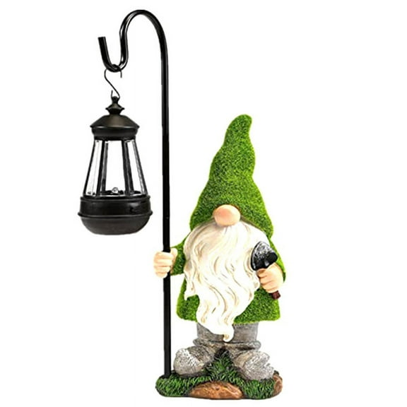 Garden Sculptures & Statues Fall Gnomes-Home Decor - Gnomes Statue with Solar Lights Outdoor