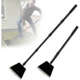 thumbnail image 1 of Garden Shovel Ice Scraper for Cleaning, Snow Flat Shovel with Adjustable Long Handle and Heavy Duty Sharp Blade, Cleaning Weed Remove Tool for Lawn Edging Back Yard Sidewalk Grass, 1 of 6
