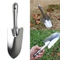 thumbnail image 1 of Garden Shovel Long Handle, Steel Shovel for Gardening, Rock Digging Tools High Grade Gardening Small Tip Shovel Stainless Steel Flower Shovel Small Garden Small Shovel Garden Gardening Tools, 1 of 8