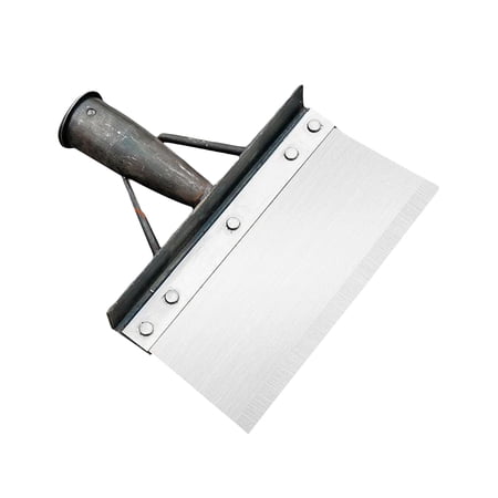 Garden Shovel Multi-Functional Steel Flat Shovel Garden Spade Cleaning Scraper Garden Tool Ice Scraper Ice Chopper (No stick)