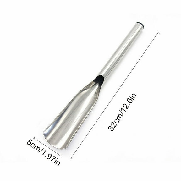 Garden Shovels Garden Digging Household Planting Flowers Loose Catching the Sea Digging Vegetables Weeding Stainless Steel Garlic Shovel Vegetable Shov