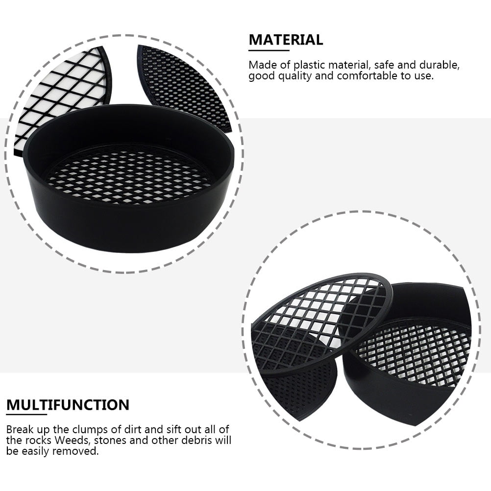 Garden Sieve 1 Set 4Pcs Handheld Garden Sieves Soil Sieves Gardening