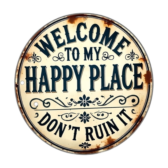 Garden Sign, Decorative Plaque for Indoor and Outdoor Use with Yard Patio Garden Home Wall Mount Sign Board Frame Base Display Ornament Decoration Gear